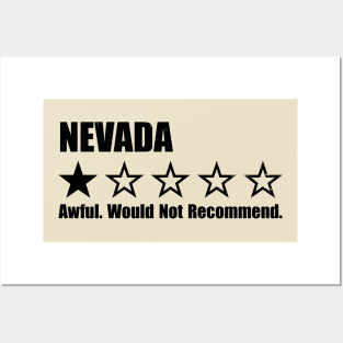 Nevada One Star Review Posters and Art